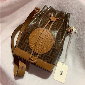 ‼️FENDI Mon Tresor Coated Canvas Bucket Bag‼️